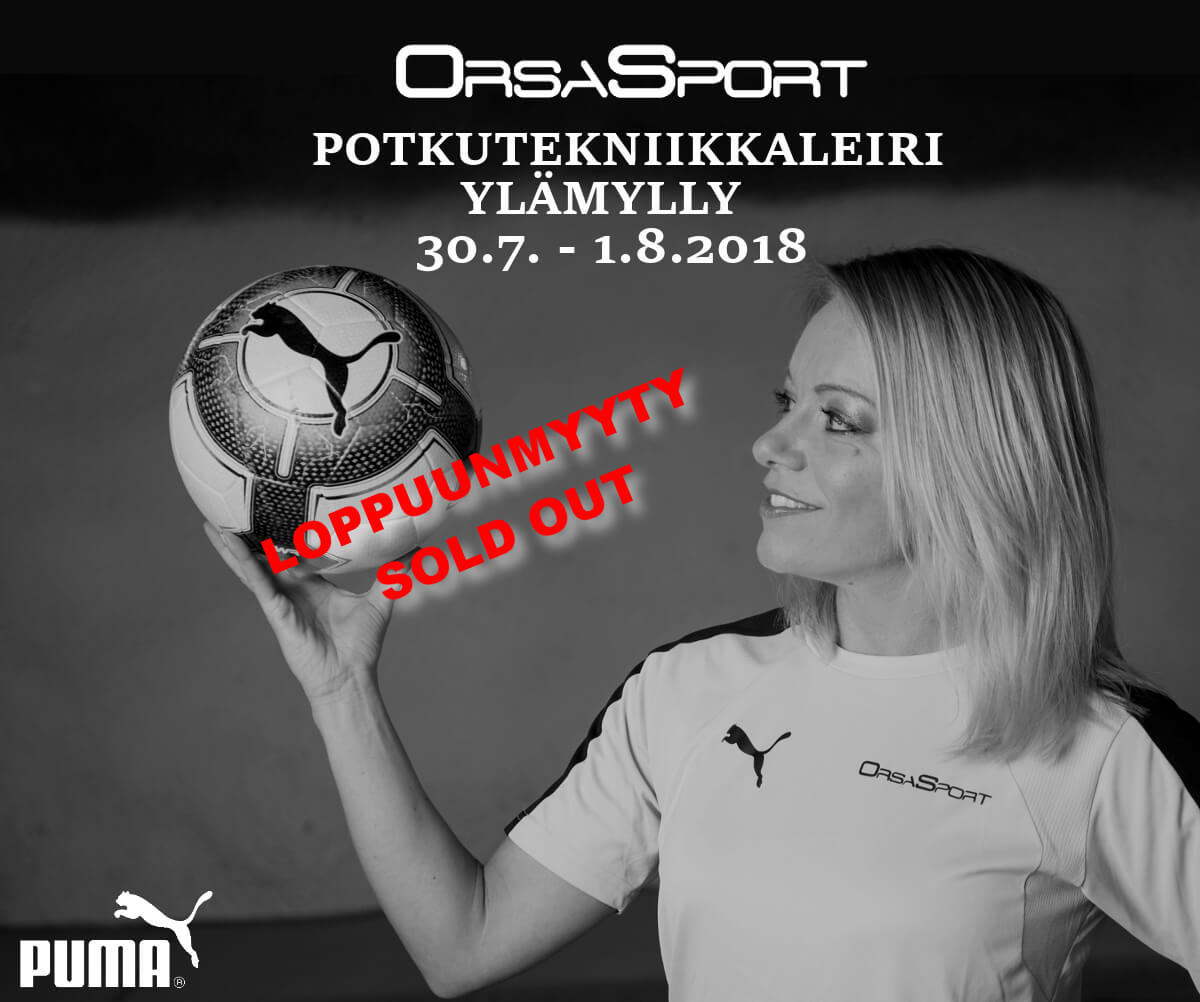 Potkutekniikkaleiri Ylämylly 30.7.-1.8.2018