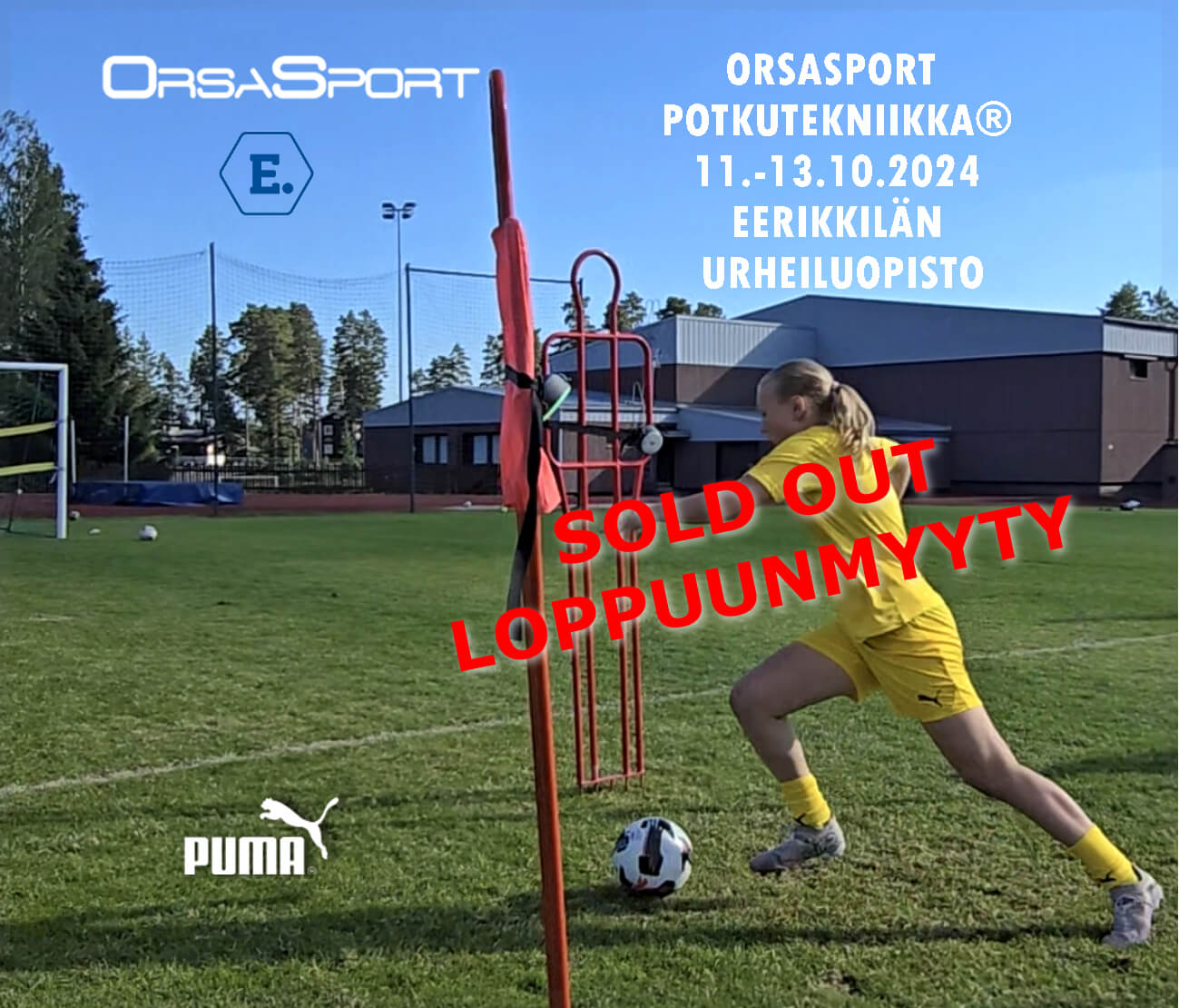 ORSASPORT POTKUTEKNIIKKA® 11.-13.10.2024 Eerikkilä